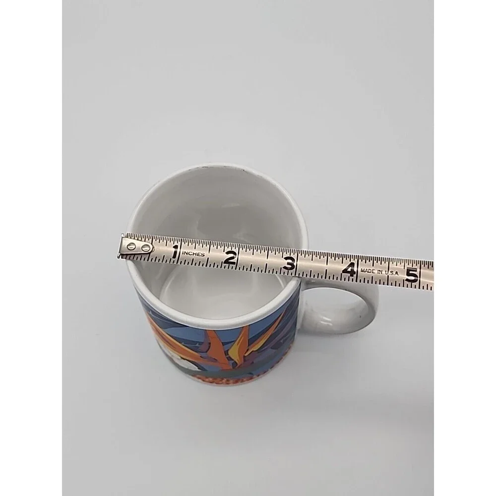 Vintage Island Heritage Hilo Hattie Hawaii Bird of Paradise Pikake Coffee Mug